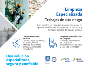 servicio especializado limpieza de alto riesgo