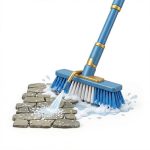 Antejardín: barrido y lavado (si aplica)